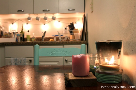 Lighting a Small Space - Candles